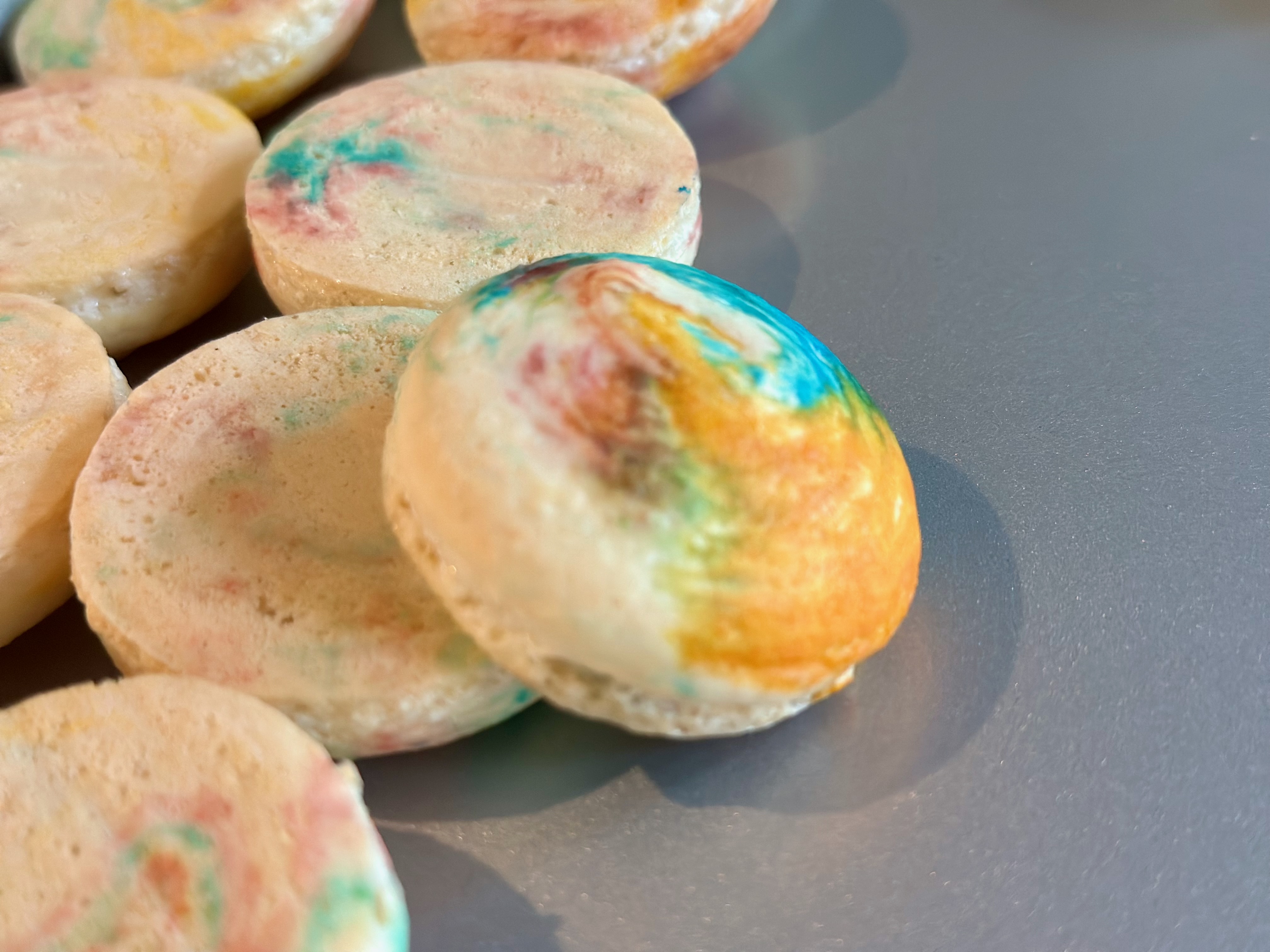 Multicolored Macarons